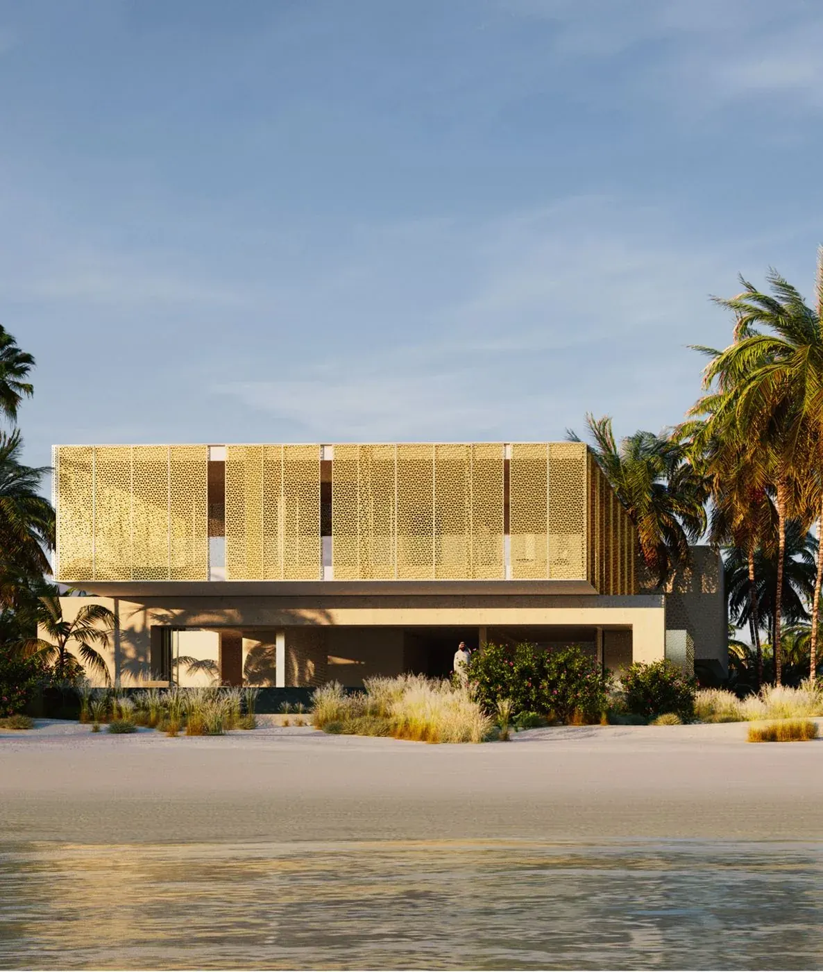 Jumeirah Bay Villa architectural render