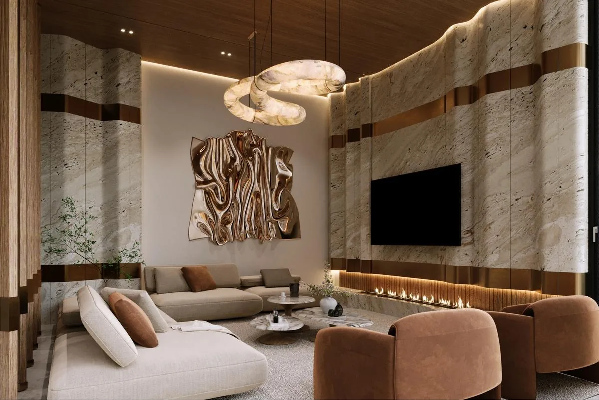 Cort Vetro Villa family room