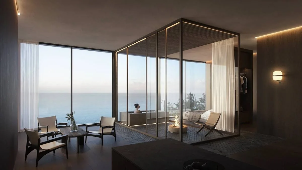 Address Penthouse master bedroom
