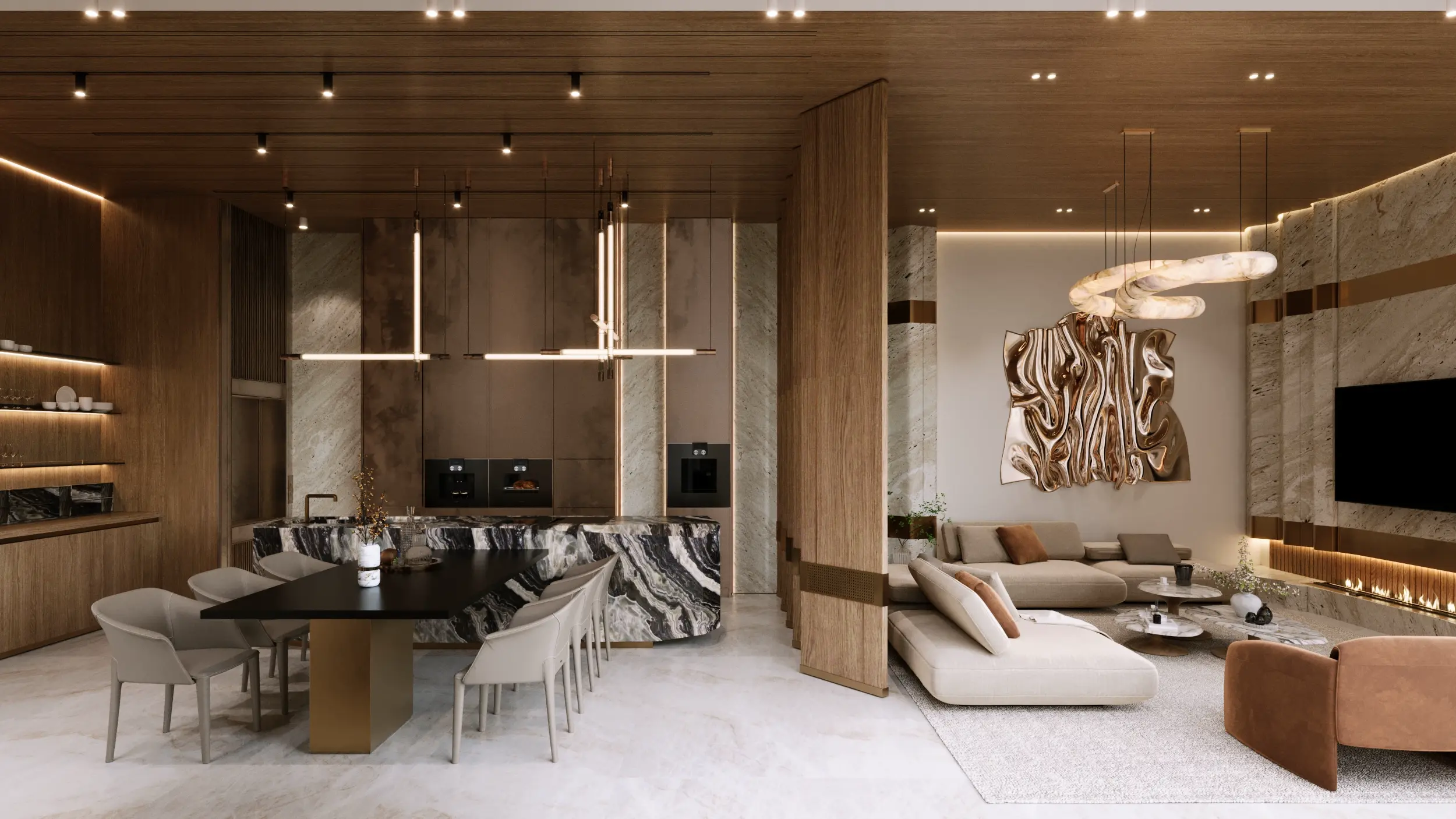 Bespoke custom furniture and FF&E sourcing by Ganggaan, Dubai